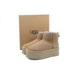 Thick-Soled Mid-Tube Warm Snow Boots Khaki 1134991
