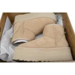 Thick-Soled Mid-Tube Warm Snow Boots Khaki 1134991