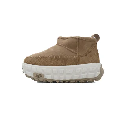 Thick-soled Short-Tube Snow Boots Brown 1164730 01