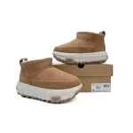 Thick-soled Short-Tube Snow Boots Brown 1164730