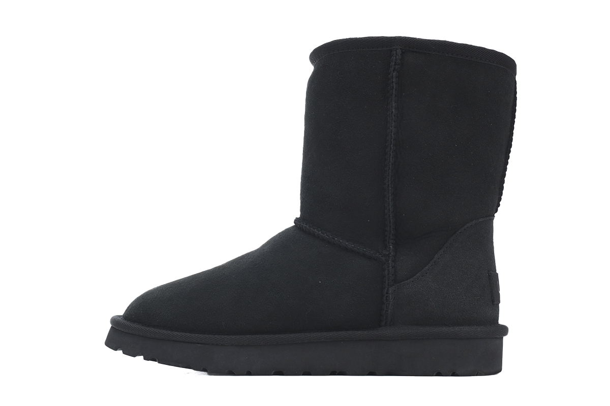Warm High-top Snow Boots Classic Short Black 1016223