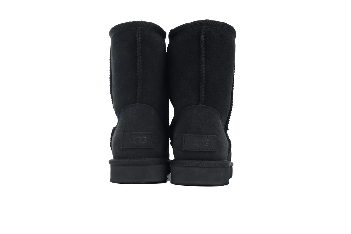 Warm High-top Snow Boots Classic Short Black 1016223