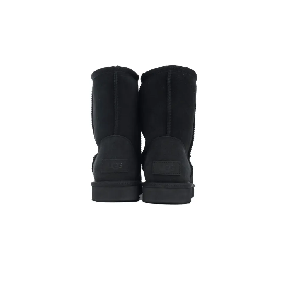 Warm High-top Snow Boots Classic Short Black 1016223
