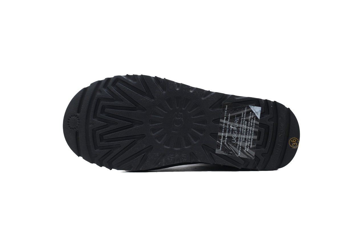 Warm High-top Snow Boots Classic Short Black 1016223