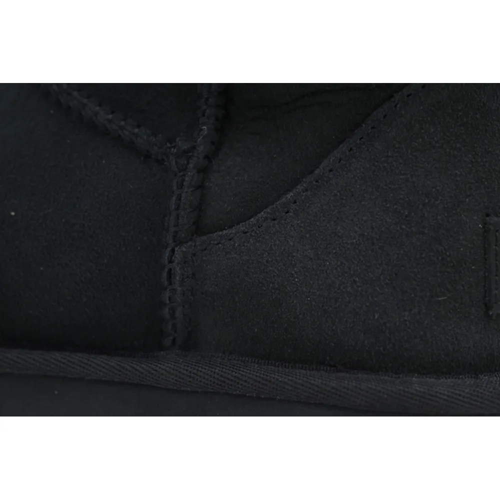 Warm High-top Snow Boots Classic Short Black 1016223