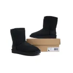 Warm High-top Snow Boots Classic Short Black 1016223