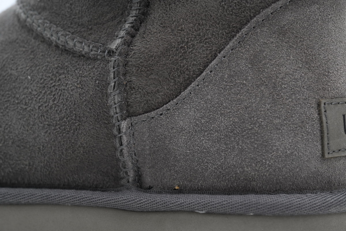 Warm High-top Snow Boots Classic Short Grey 1016223