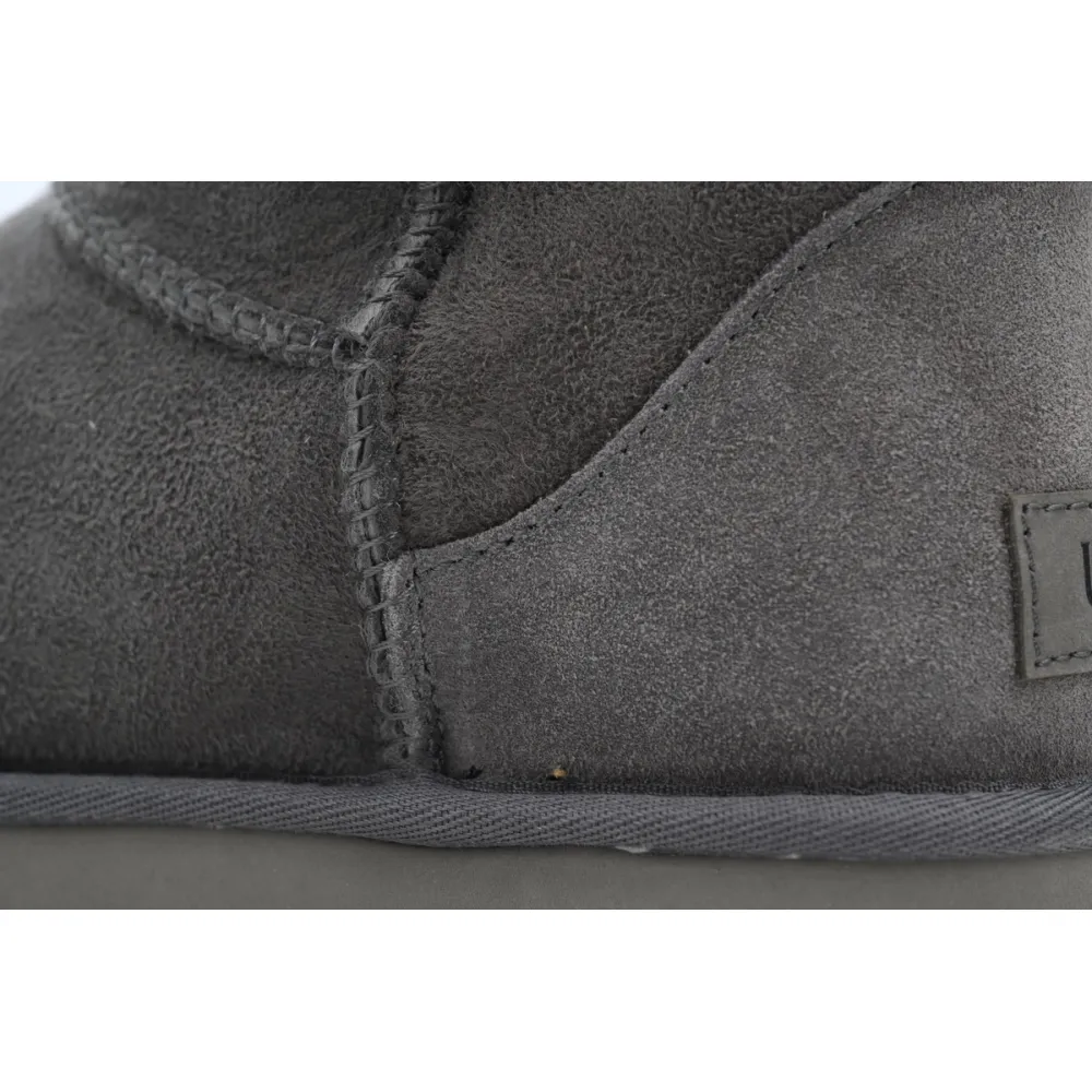 Warm High-top Snow Boots Classic Short Grey 1016223