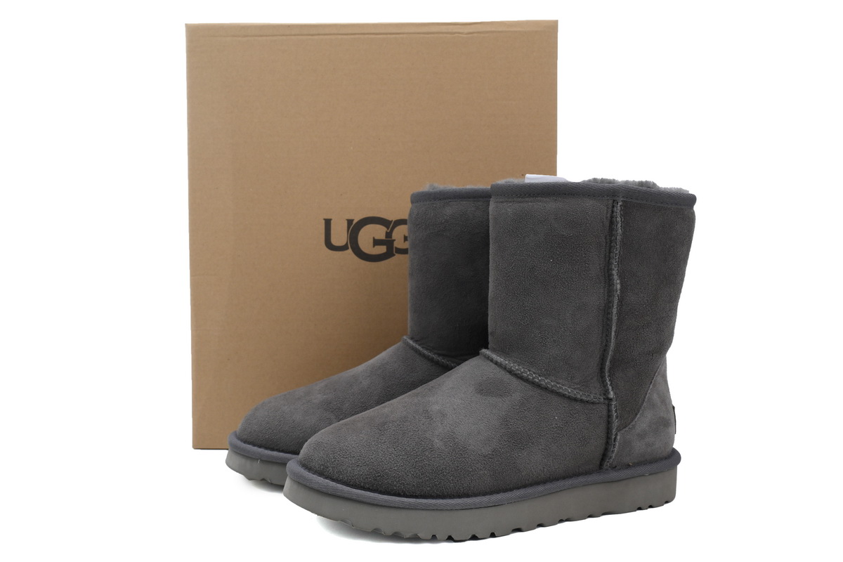 Warm High-top Snow Boots Classic Short Grey 1016223