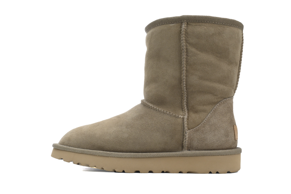 Warm High-top Snow Boots Classic Short Khaki 1016223