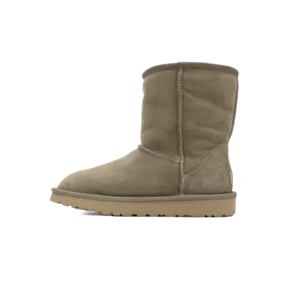 Warm High-top Snow Boots Classic Short Khaki 1016223 01
