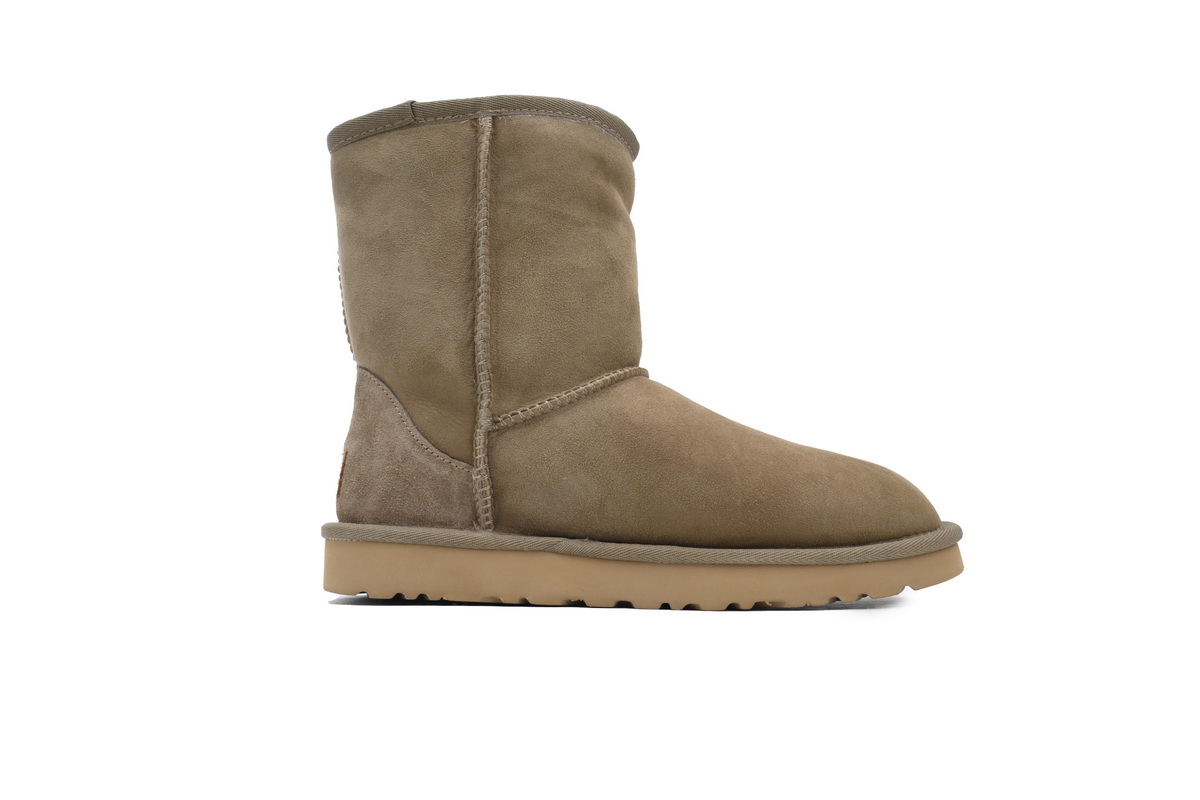 Warm High-top Snow Boots Classic Short Khaki 1016223