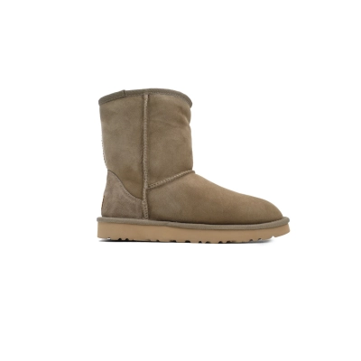 Warm High-top Snow Boots Classic Short Khaki 1016223 02
