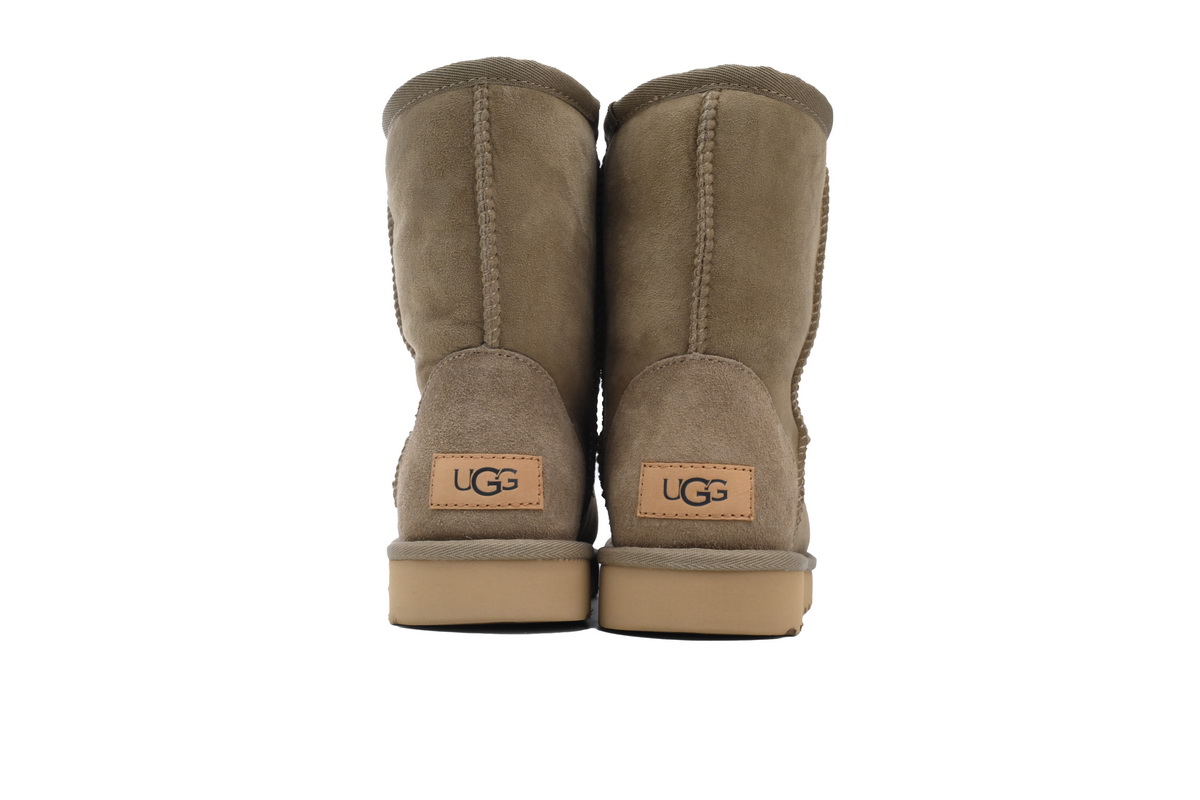 Warm High-top Snow Boots Classic Short Khaki 1016223