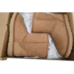 Warm High-top Snow Boots Classic Short Maroon Brown 1016223