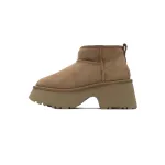 Warm Thick-Soled Low-Top Fisherman Boots Brown 1158311