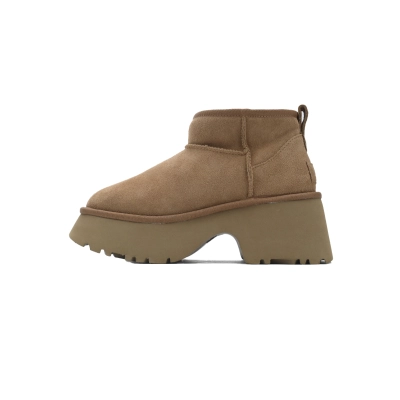 Warm Thick-Soled Low-Top Fisherman Boots Brown 1158311 01