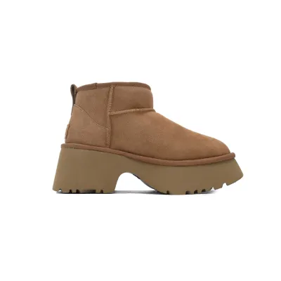 Warm Thick-Soled Low-Top Fisherman Boots Brown 1158311 02