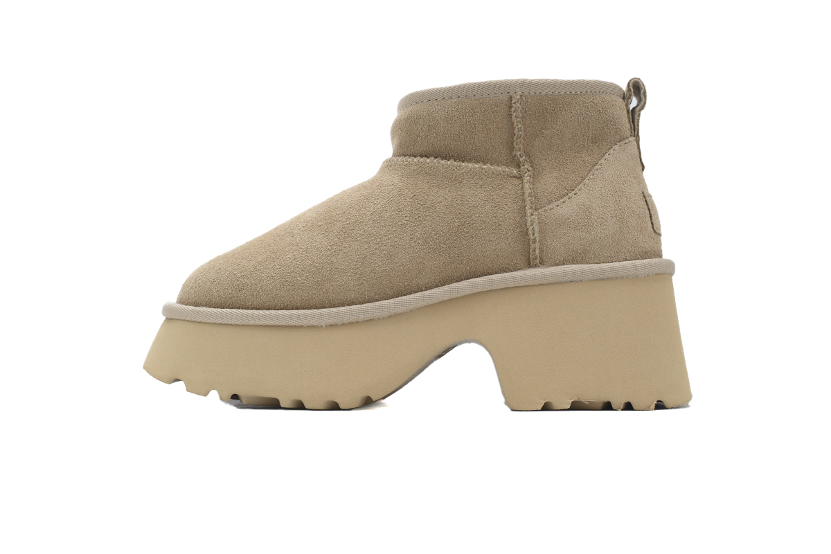 Warm Thick-Soled Low-Top Fisherman Boots Khaki 1158311