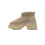 Warm Thick-Soled Low-Top Fisherman Boots Khaki 1158311