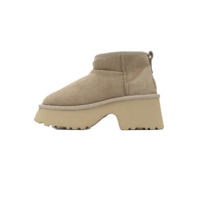 Warm Thick-Soled Low-Top Fisherman Boots Khaki 1158311 01