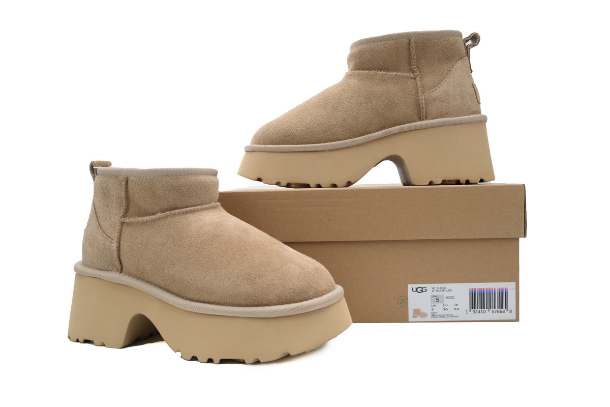 Warm Thick-Soled Low-Top Fisherman Boots Khaki 1158311