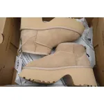 Warm Thick-Soled Low-Top Fisherman Boots Khaki 1158311