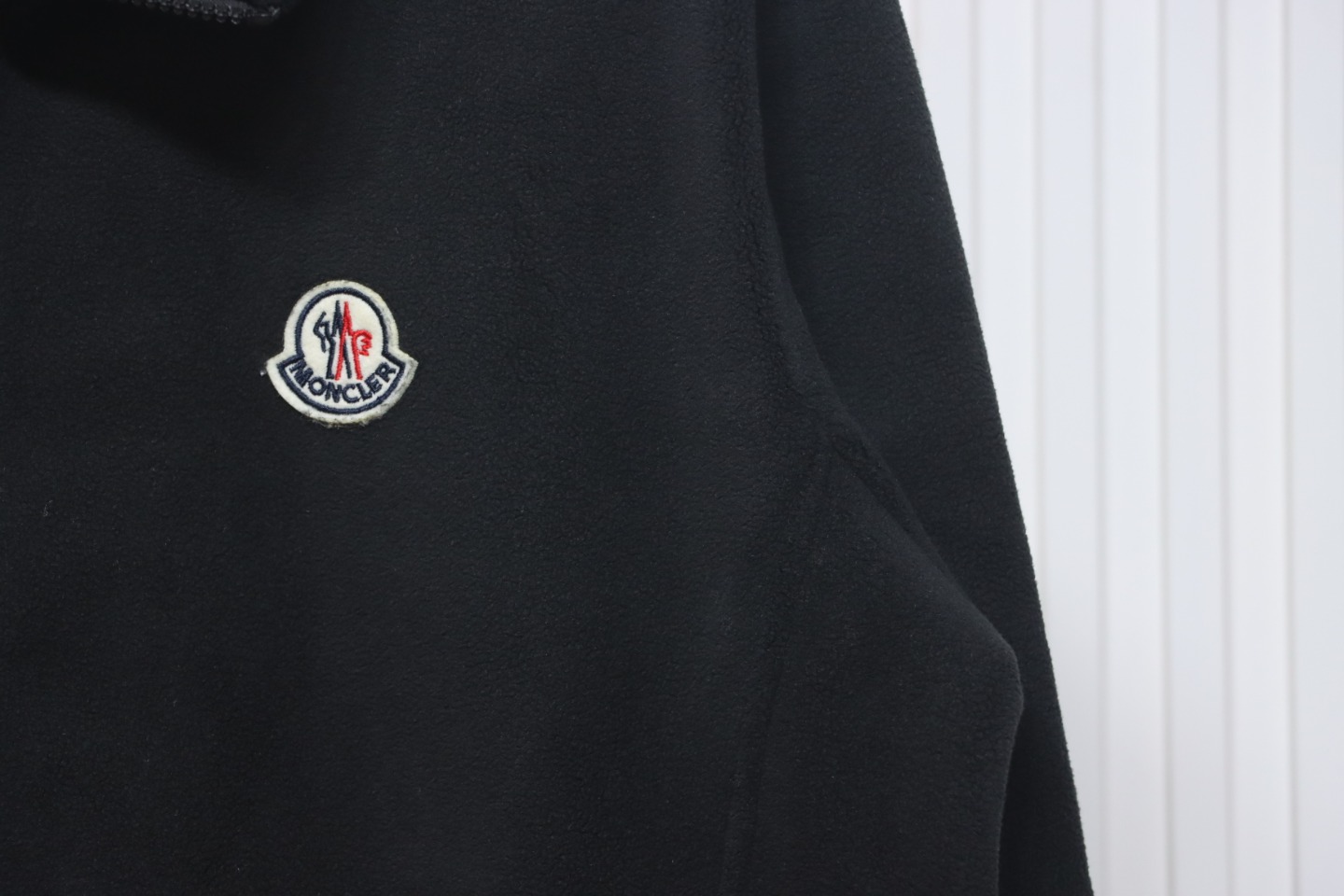 Moncler Grain Fleece Jacket Black