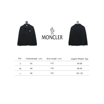 Moncler Grain Fleece Jacket Black 02