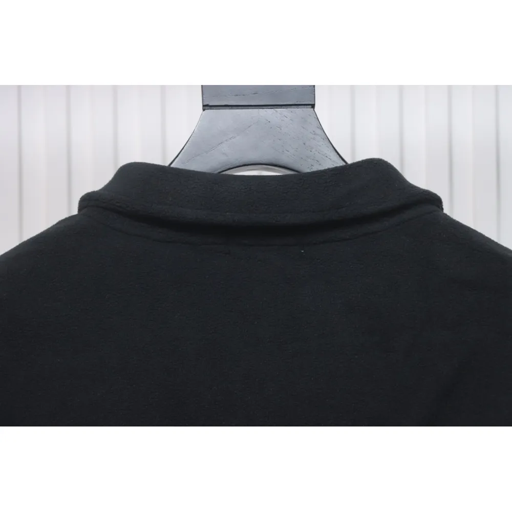 Moncler Grain Fleece Jacket Black