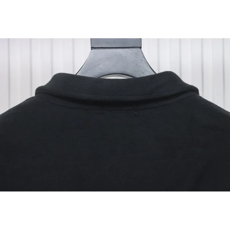 Moncler Grain Fleece Jacket Black