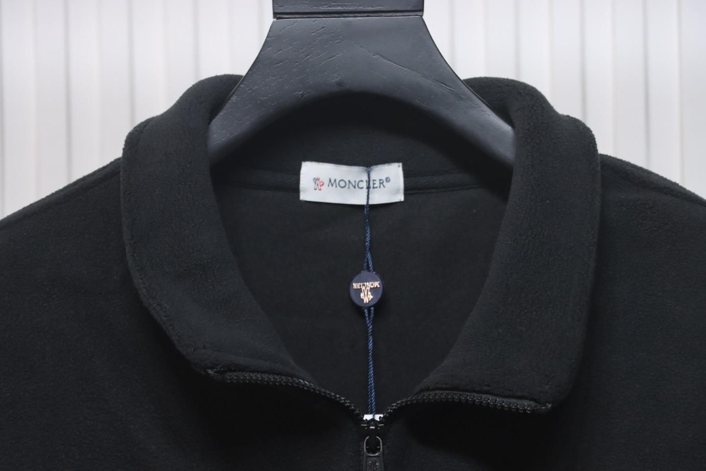 Moncler Grain Fleece Jacket Black