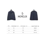 Moncler Grain Fleece Jacket Dark Blue