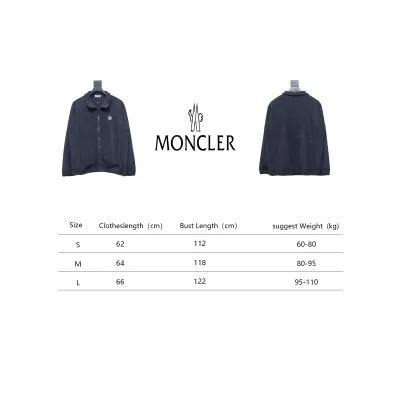 Moncler Grain Fleece Jacket Dark Blue 02
