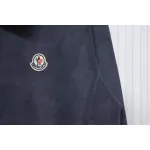 Moncler Grain Fleece Jacket Dark Blue