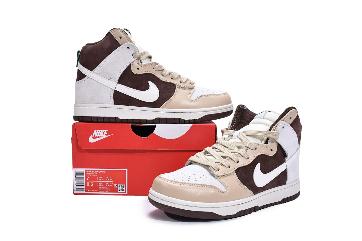 Nike Dunk High Light Chocolate DH5348-100