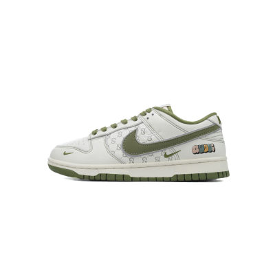 Nike Dunk Low Beige And Light Grass Green KK1888-006 01