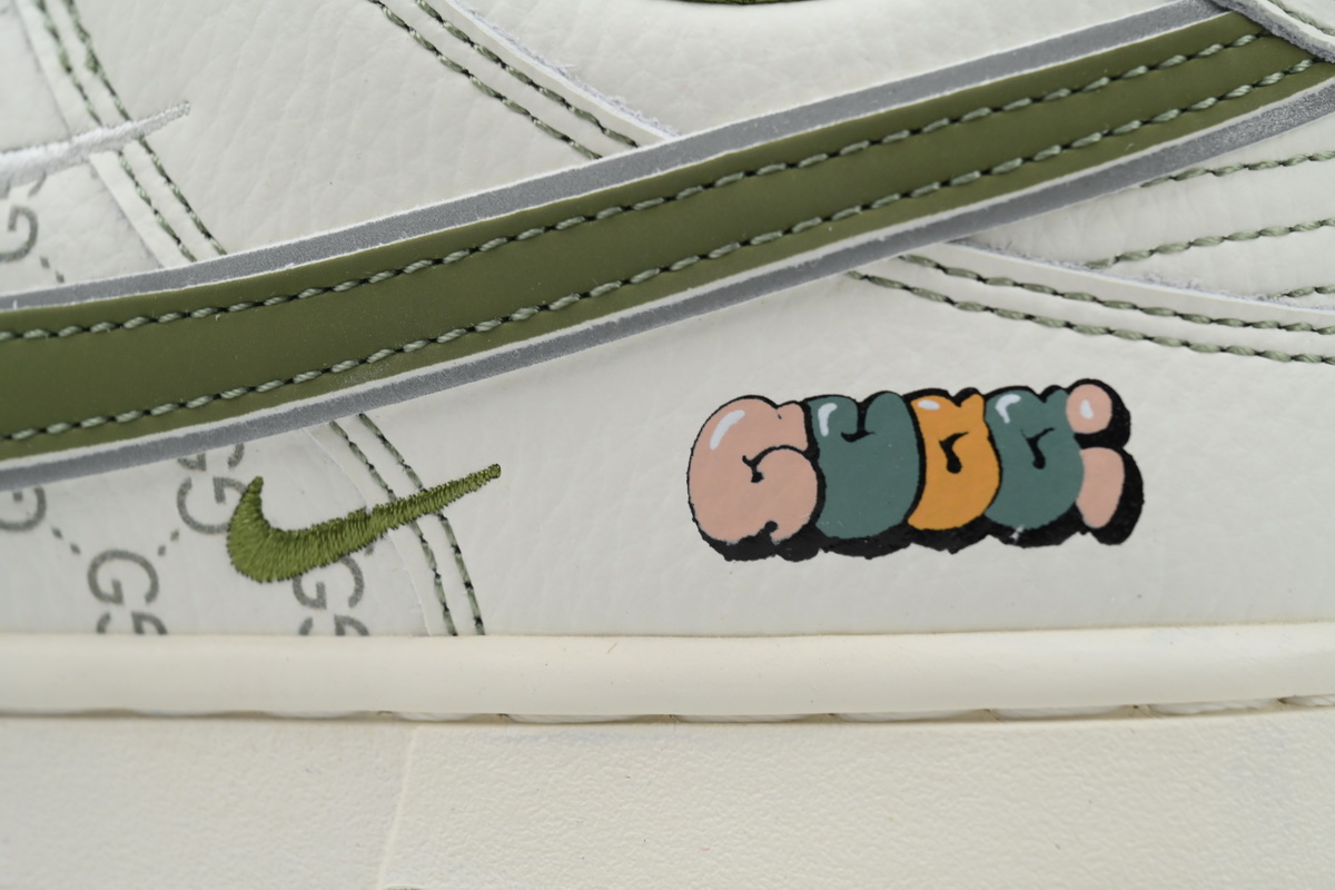 Nike Dunk Low Beige And Light Grass Green KK1888-006