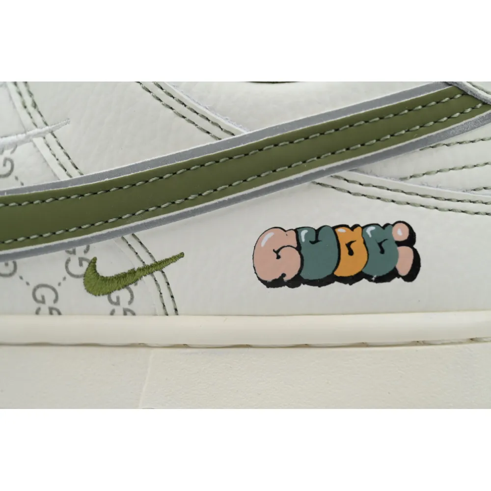 Nike Dunk Low Beige And Light Grass Green KK1888-006