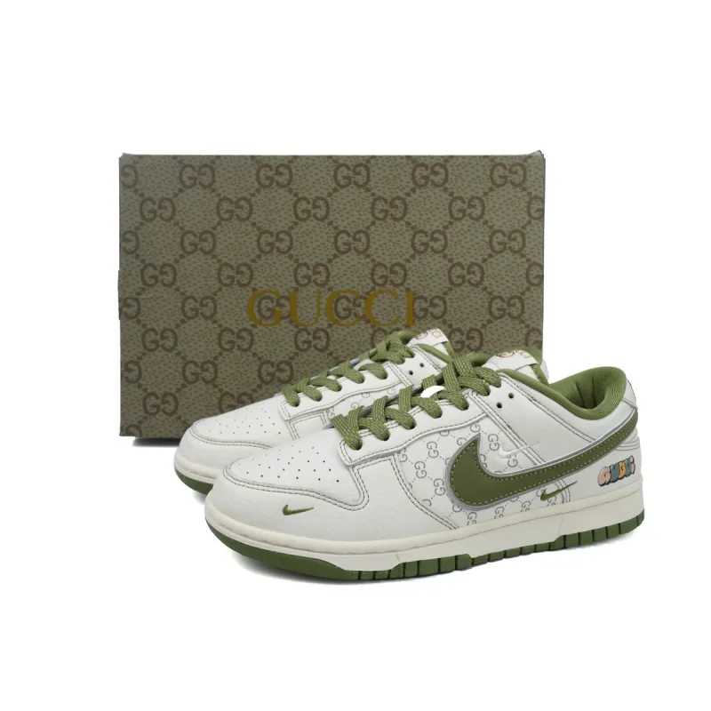 Nike Dunk Low Beige And Light Grass Green KK1888-006
