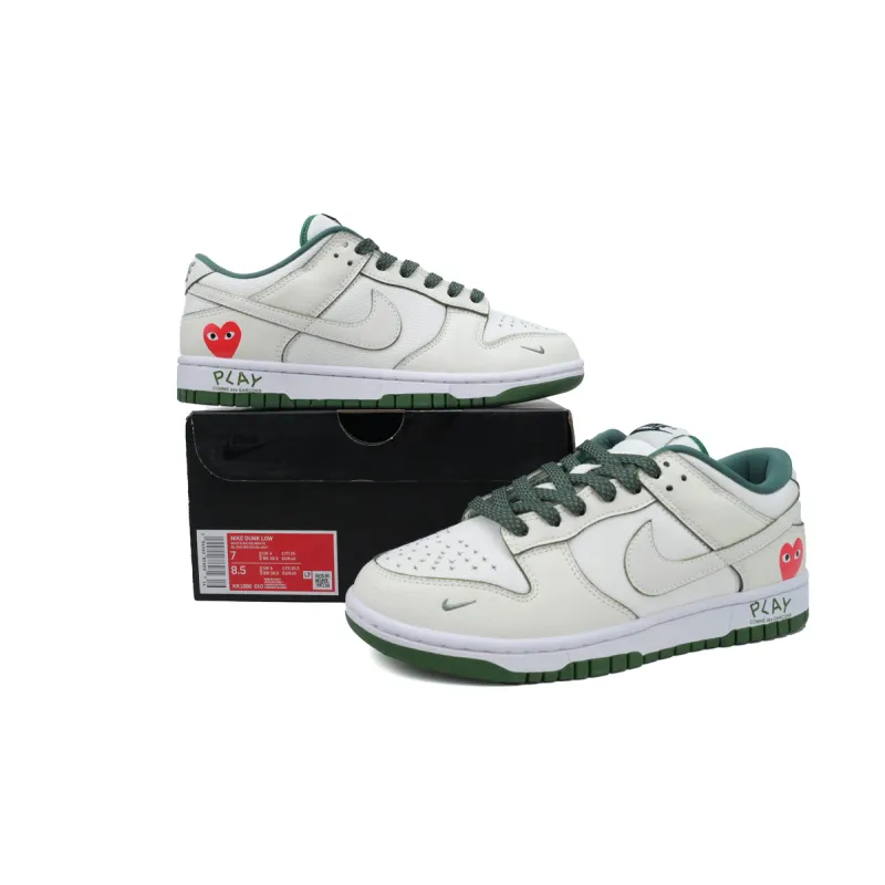 Nike Dunk Low Beige White Diagonal KK1888-010