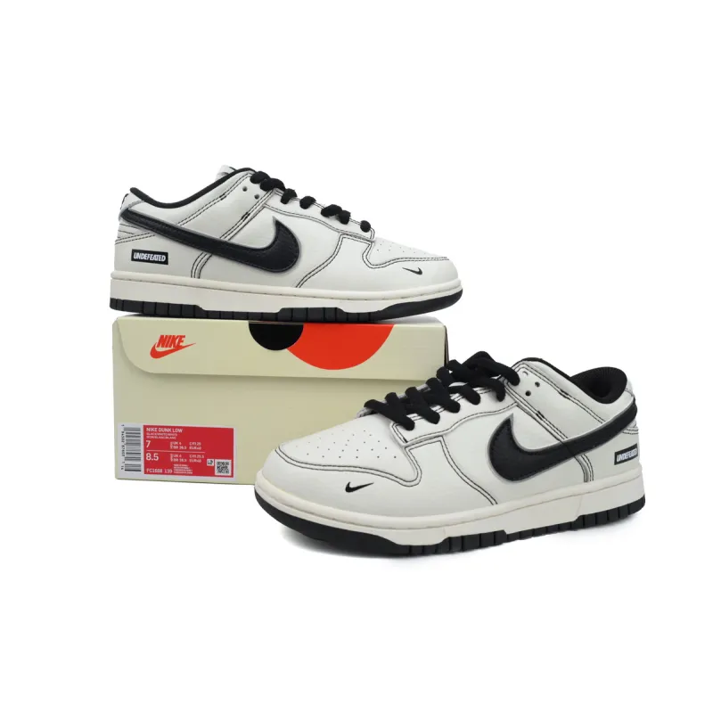 Nike Dunk Low Black And White FC1688-139