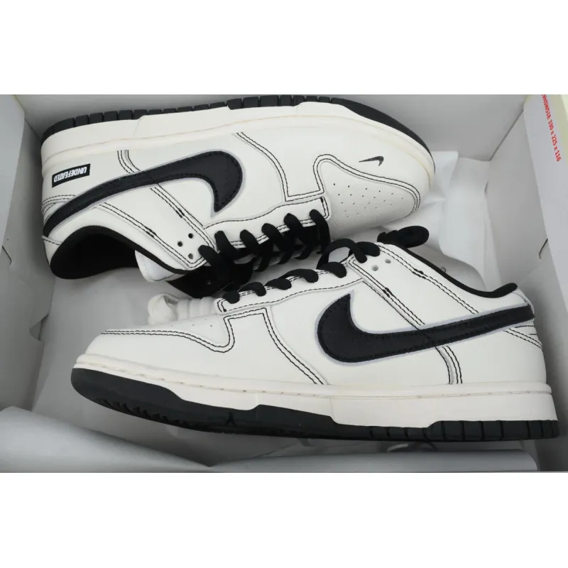 Nike Dunk Low Black And White FC1688-139