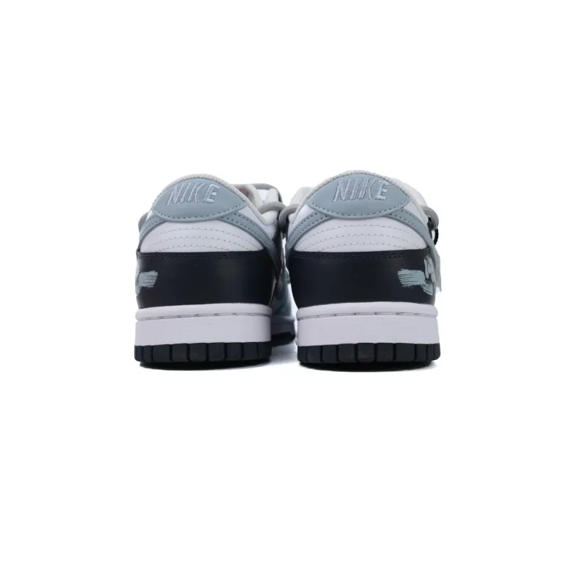 Nike Dunk Low Black Grey Blue FB9109-401