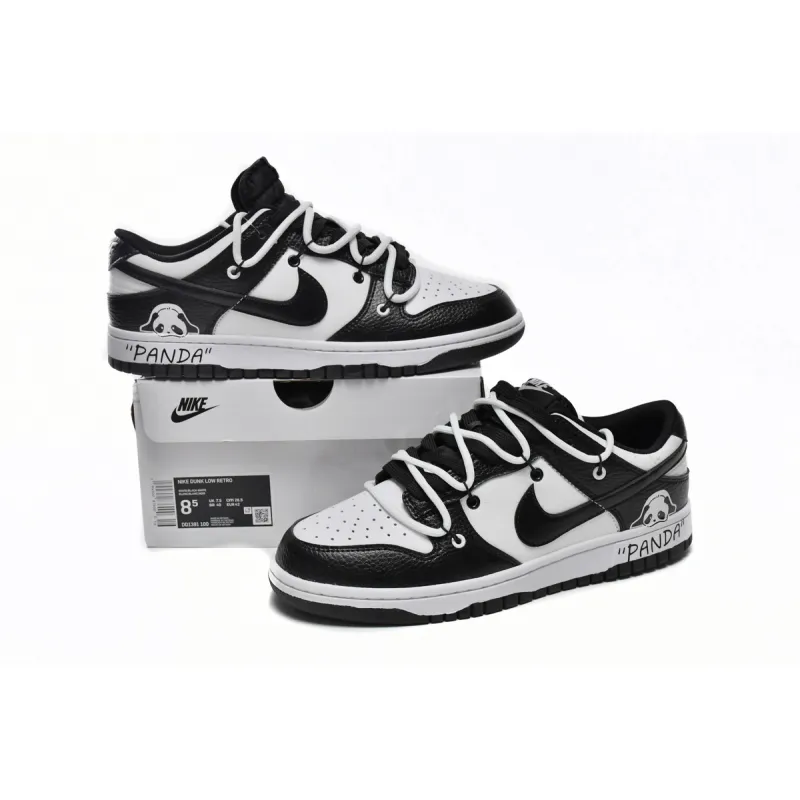 Nike Dunk Low PandaStrap DD1391-100