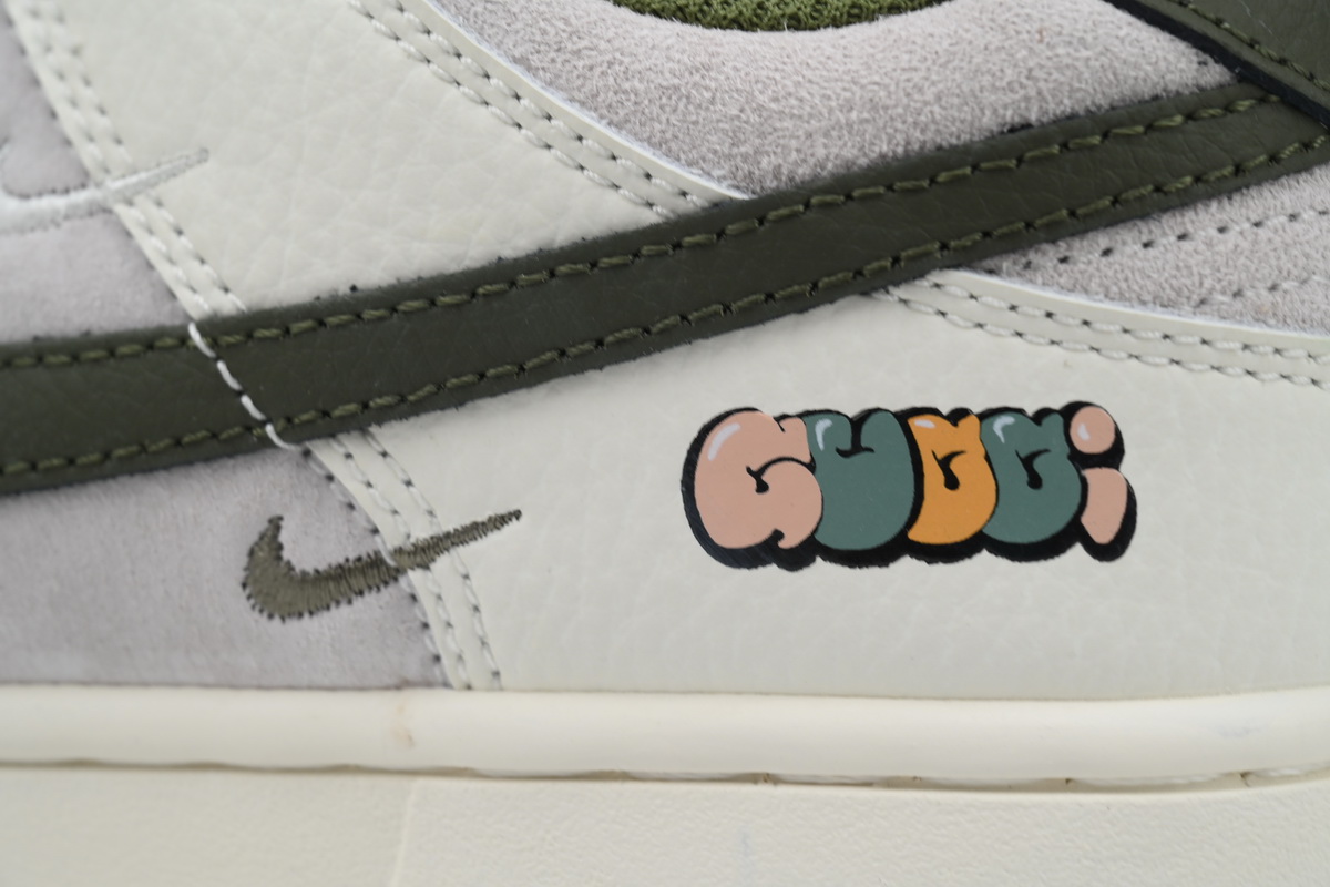 Nike Dunk Low Rice White Grass Green KK1888-002