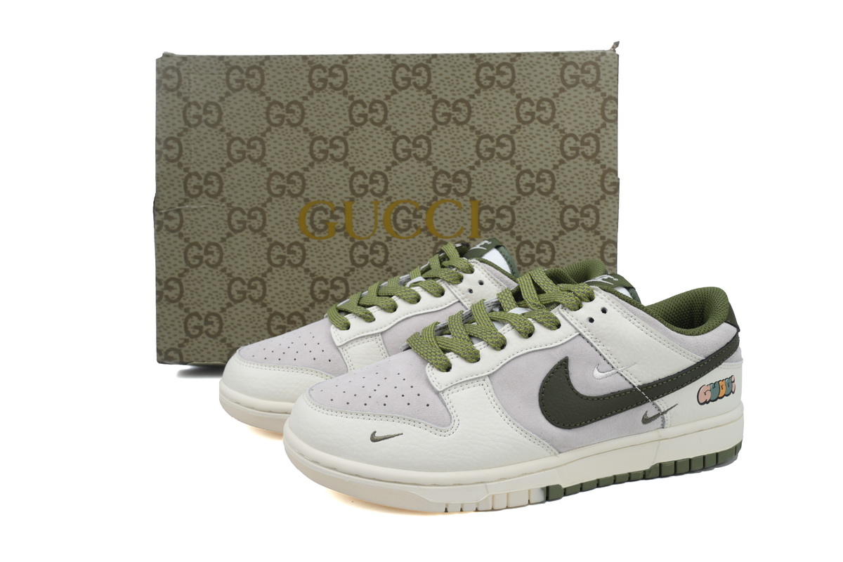 Nike Dunk Low Rice White Grass Green KK1888-002