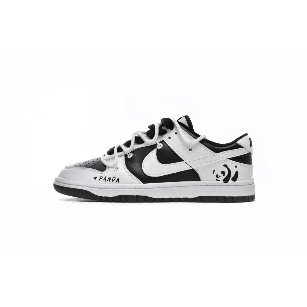 Nike Dunk Low Sail Panda SplCing DD1391-100