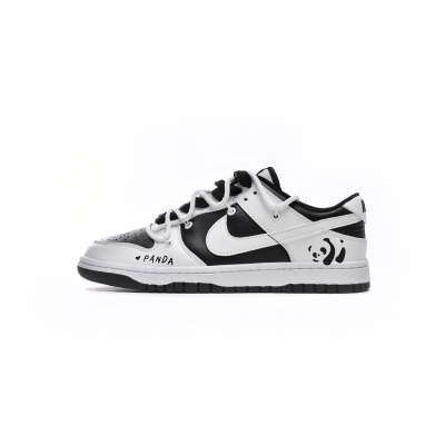 Nike Dunk Low Sail Panda SplCing DD1391-100 01