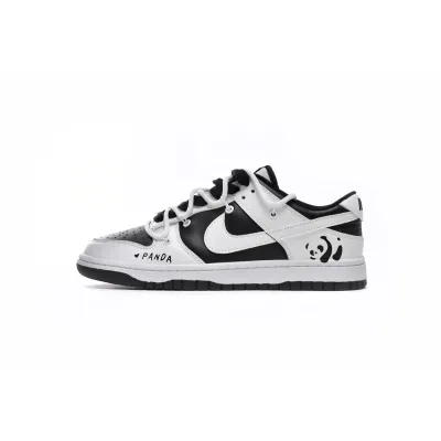 Nike Dunk Low Sail Panda SplCing DD1391-100 01